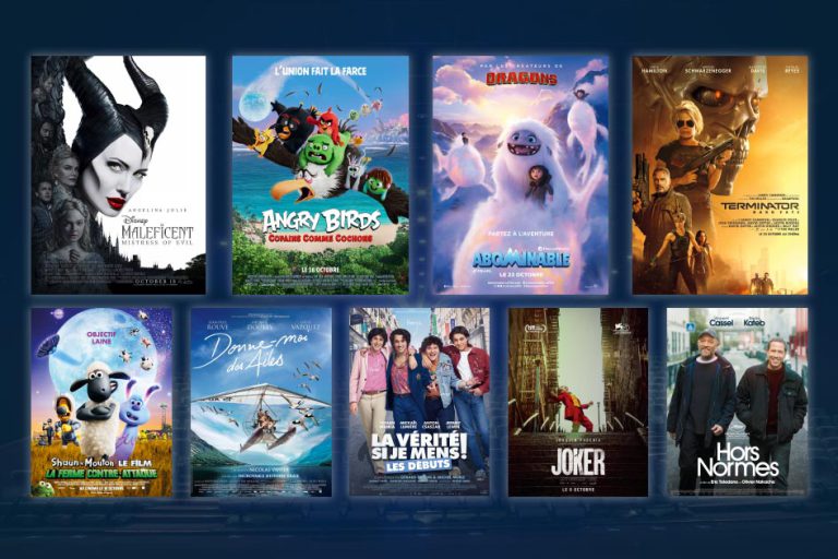 Venez au ciné pendant les vacances de la Toussaint !