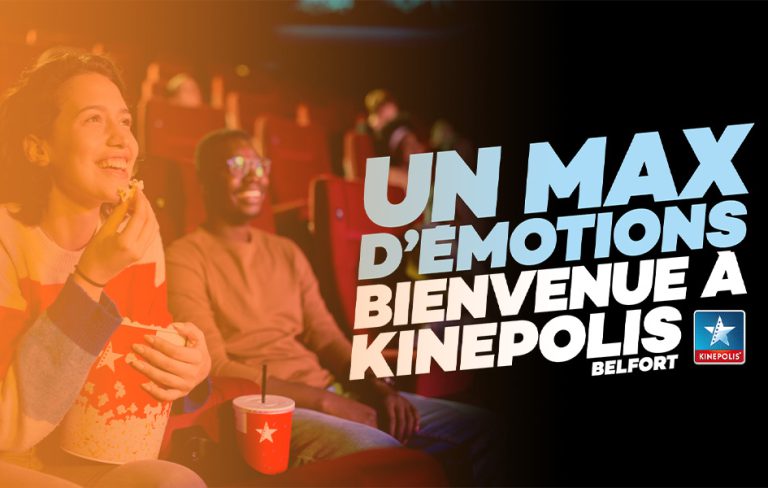 Kinepolis Belfort : le nouveau cinéma de notre réseau ! 