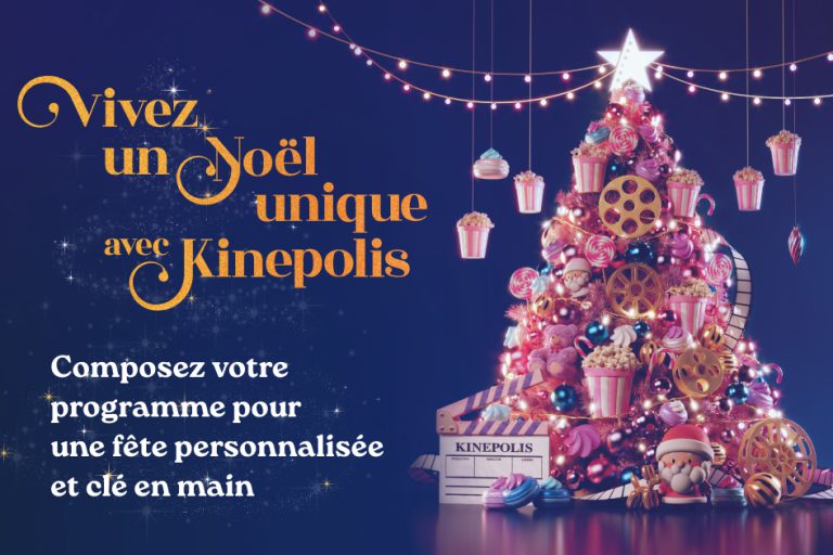 En 2025, organisez votre fête de Noël à Kinepolis