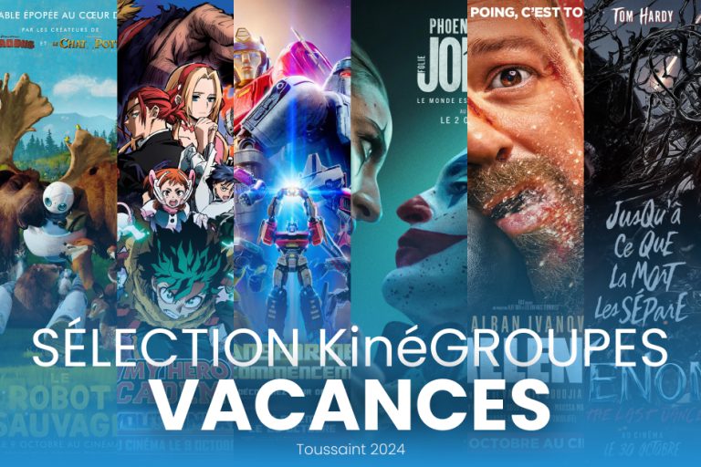 Quoi de mieux qu’une sortie en groupe au cinéma pendant les vacances d’automne ?