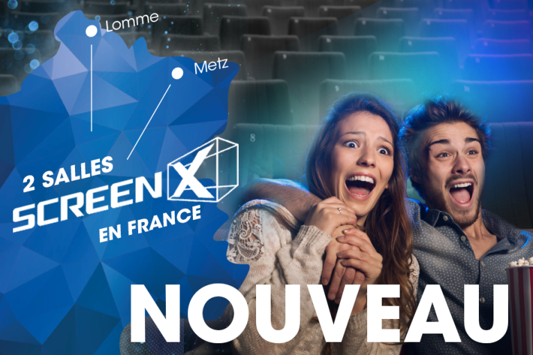 Nouveau à Kinepolis : la salle Screen X