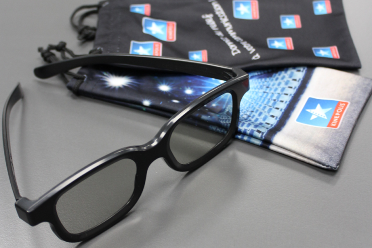 Zoom sur : les étuis à lunettes 3D Kinepolis