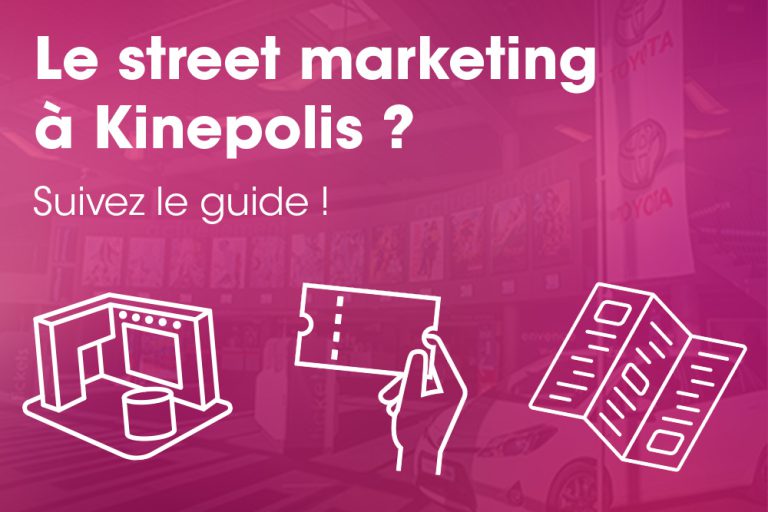 Zoom sur le street marketing à Kinepolis !