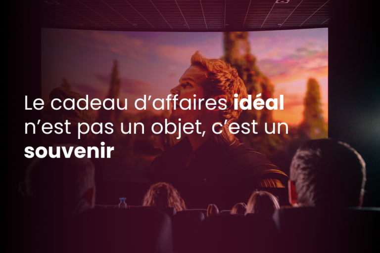 Le cadeau d’affaires idéal n’est pas un objet, c’est un souvenir