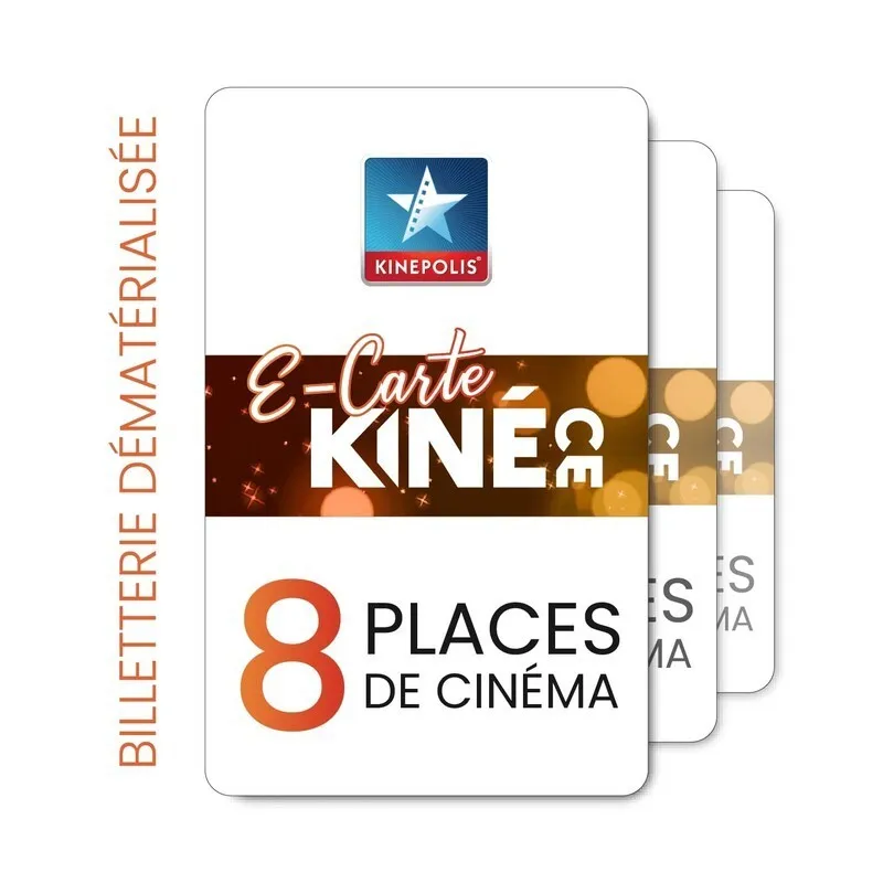 KinéCE 8-seat E-cards